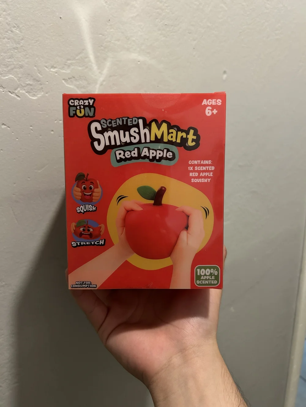 SmushMart Scented Red Apple Squishy Toy